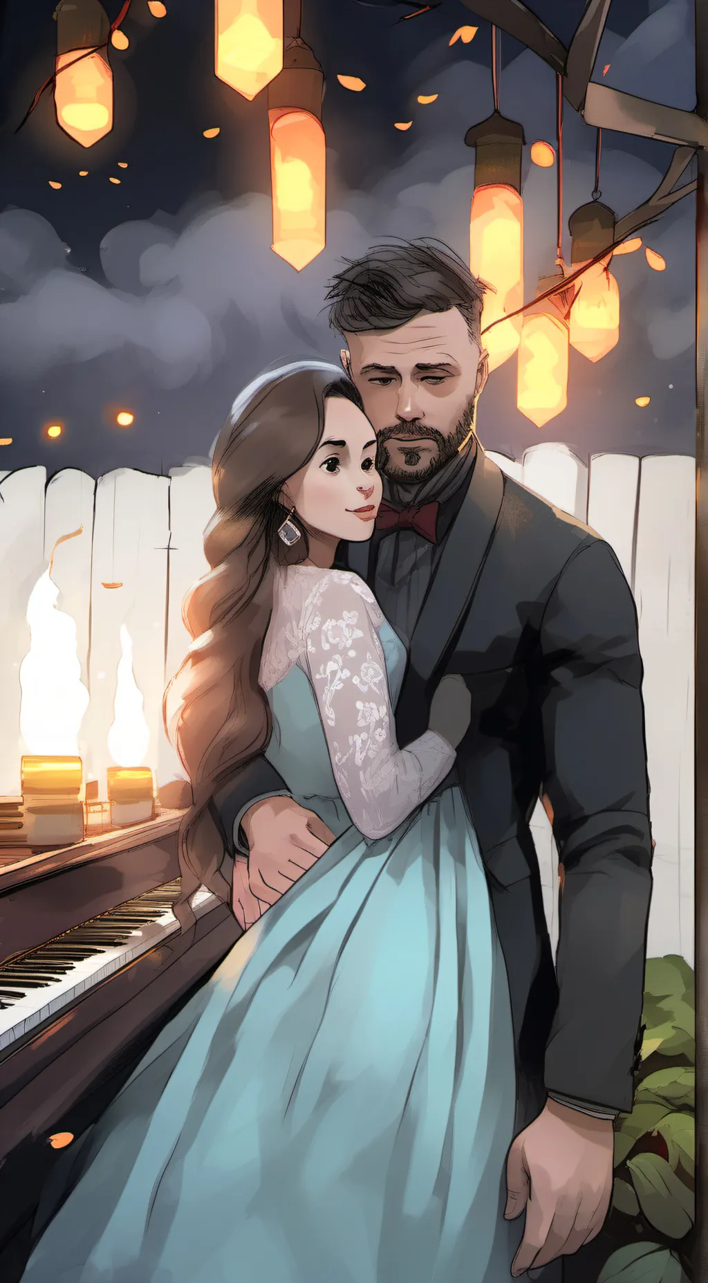 ai character: chris background