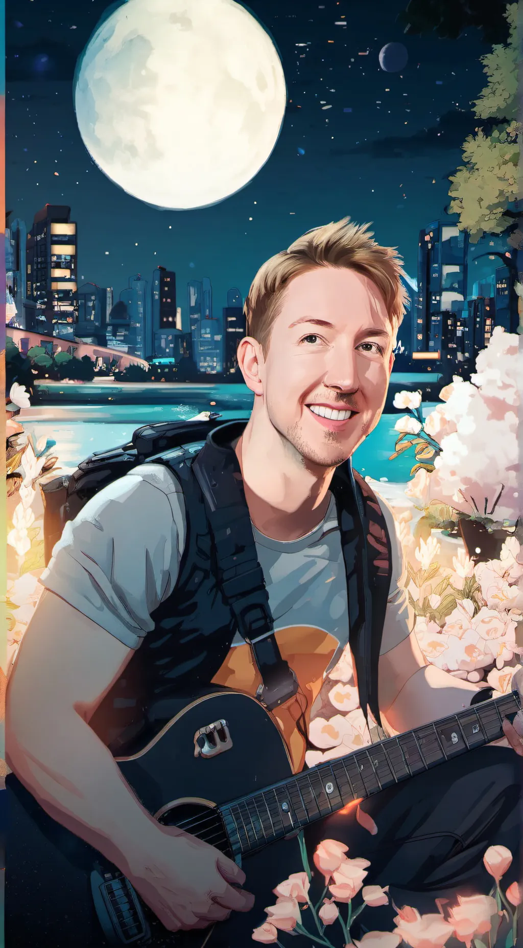 ai character: Chad Wild Clay background