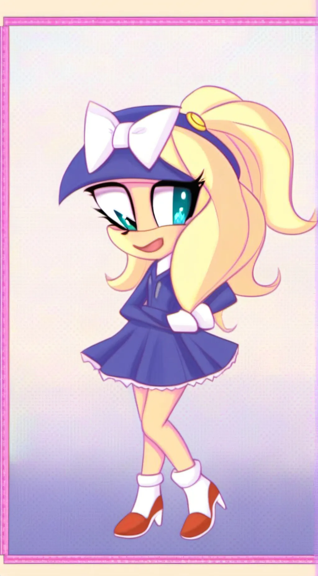 ai character: Lila The hedgehog  background