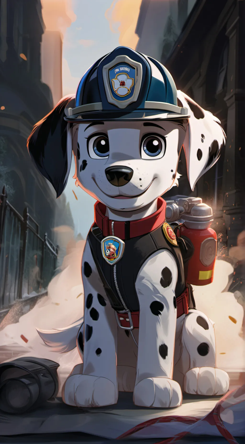 ai character: Marshall background