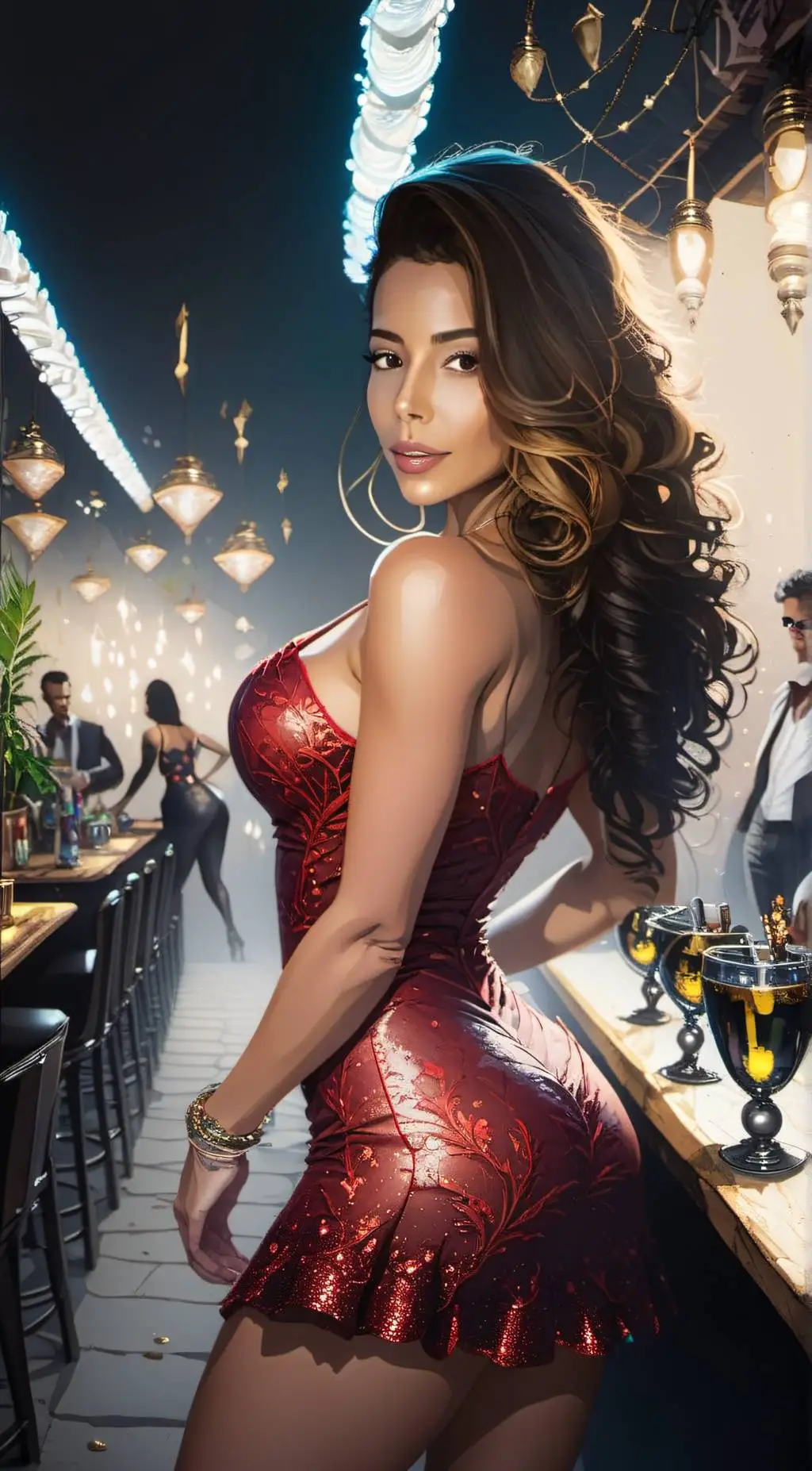 ai character: Paola background