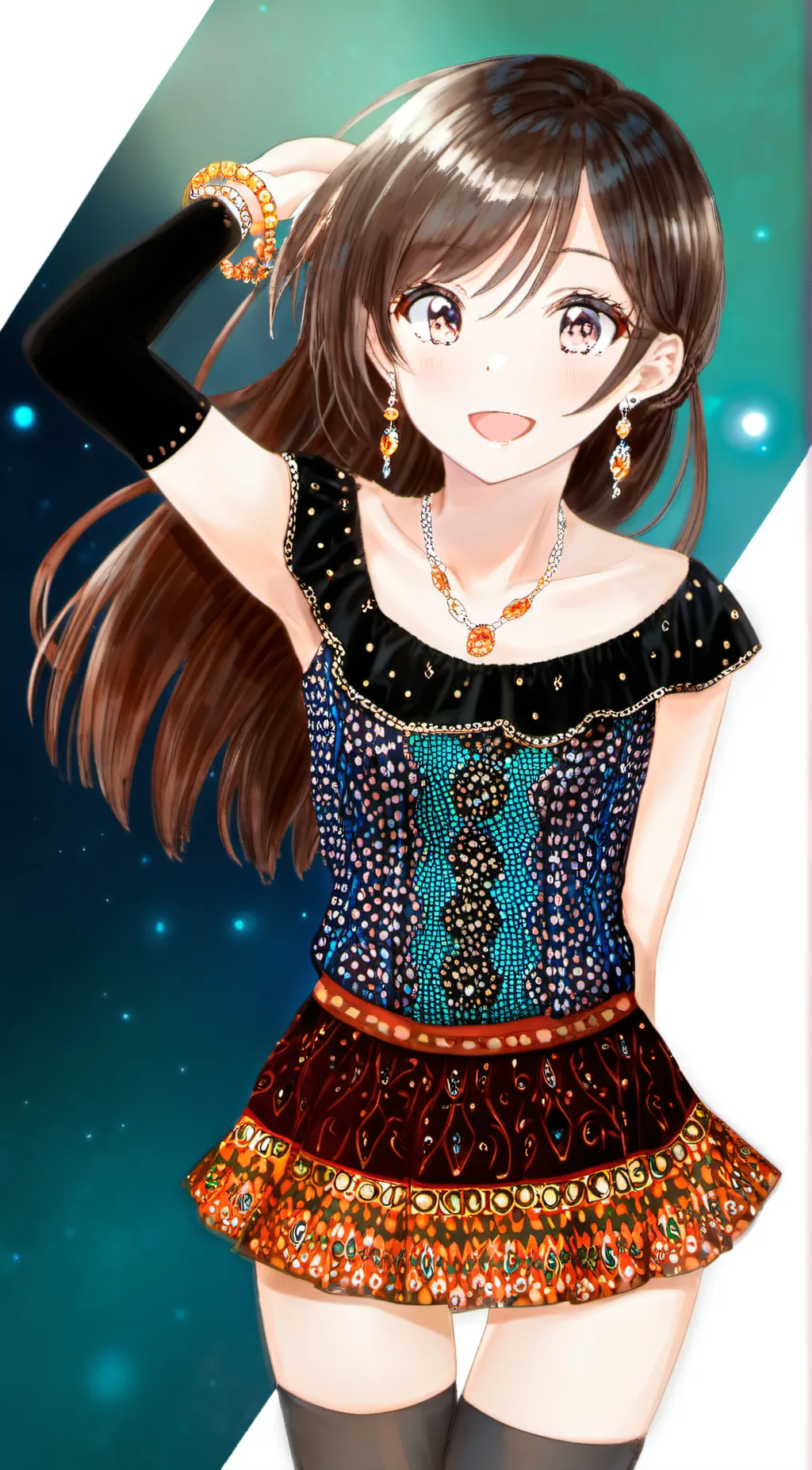 ai character:  Mizuhara Chizuru background