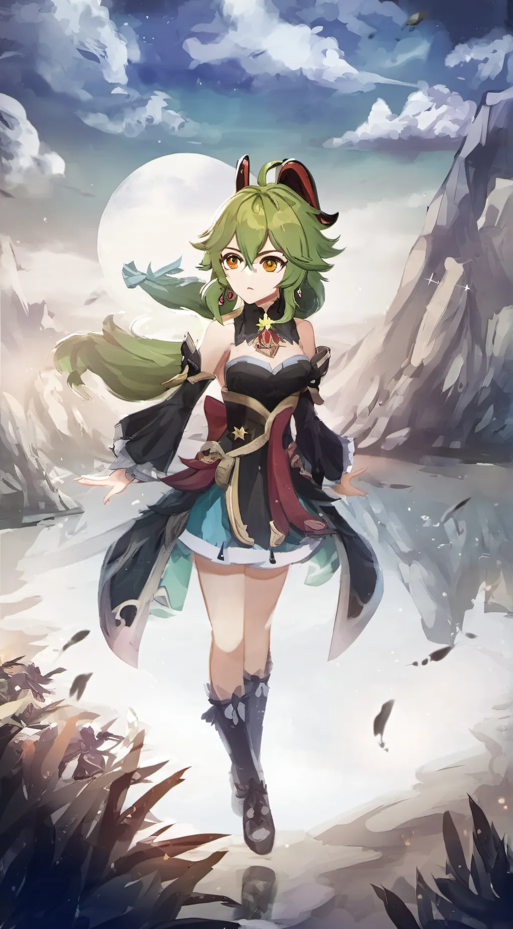 ai character: Janey background