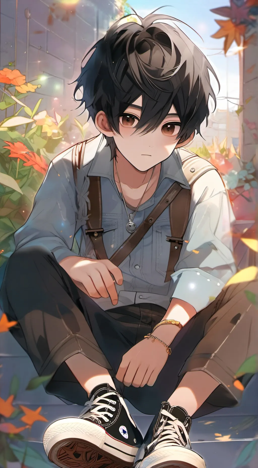 ai character: Anthony  background