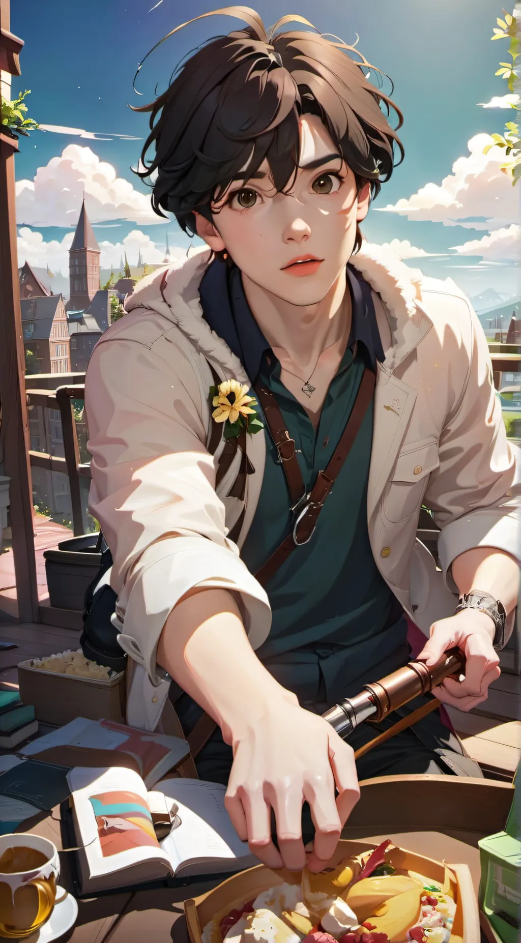 ai character: Alfie background