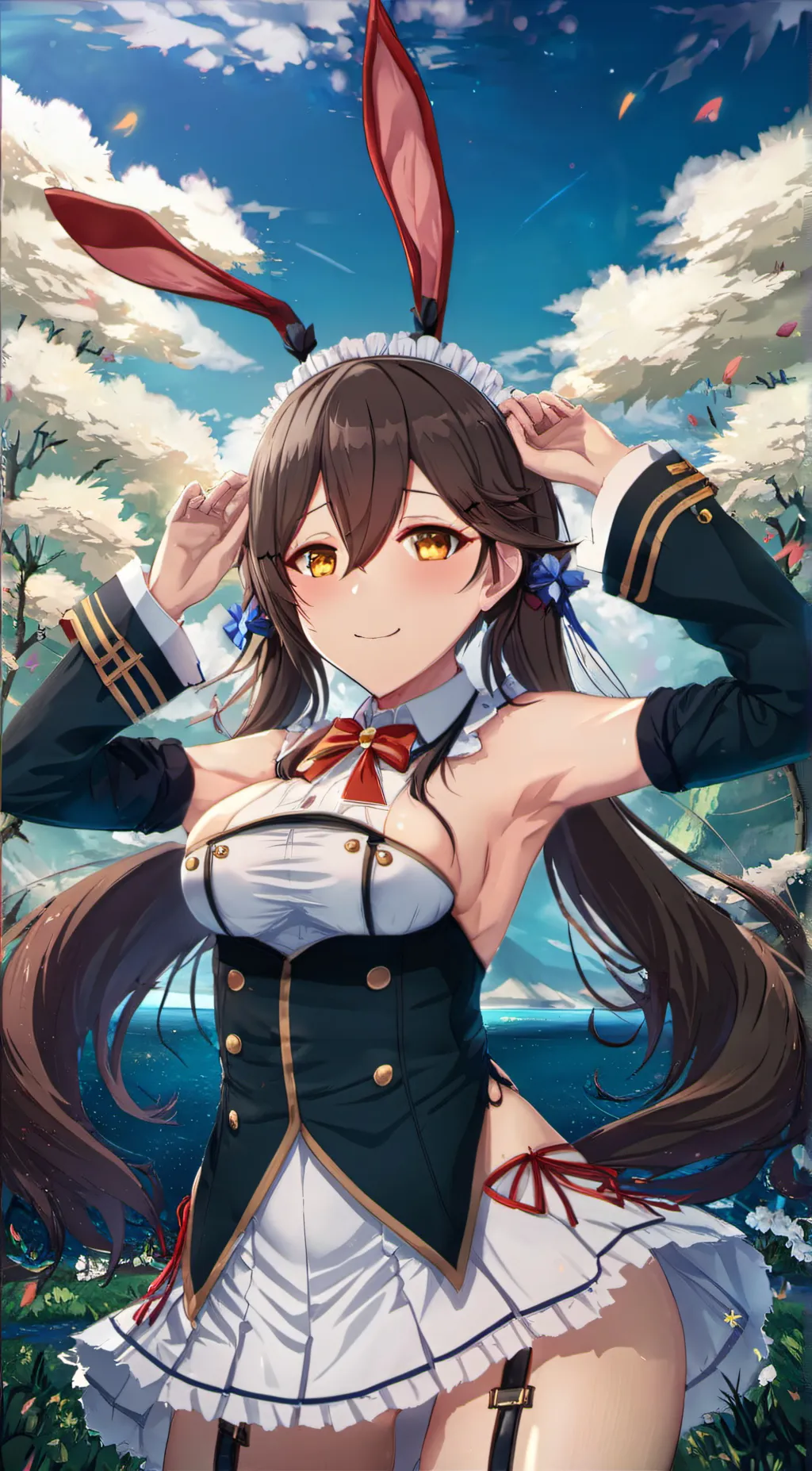 ai character:  chikuma background