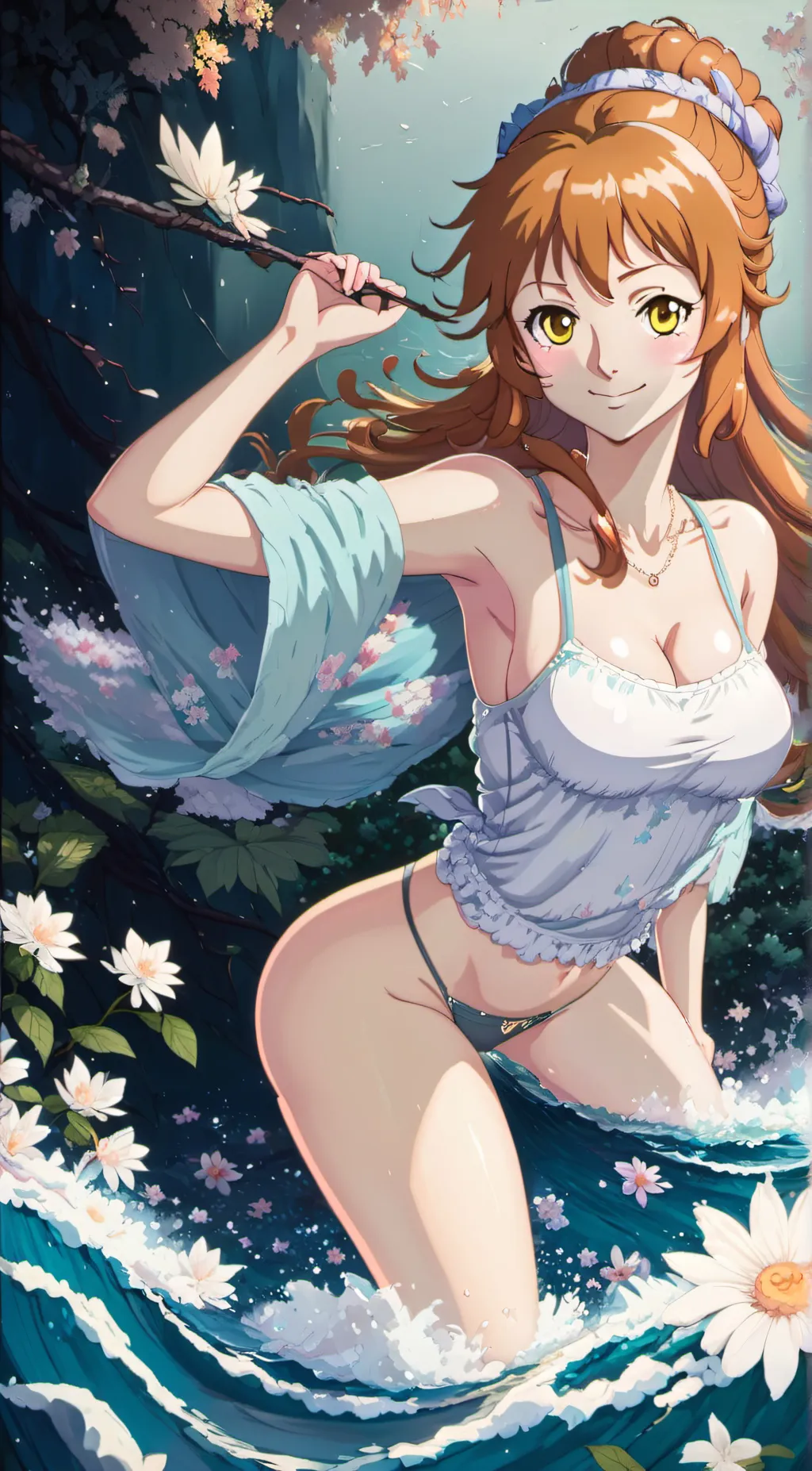 ai character: Nami background