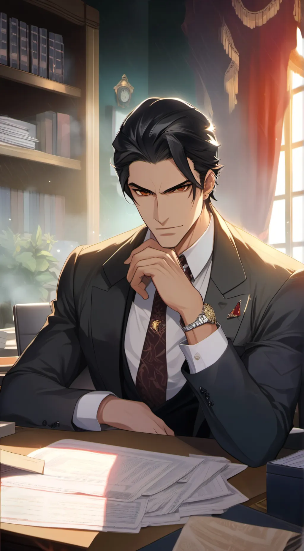 ai character: saber  background