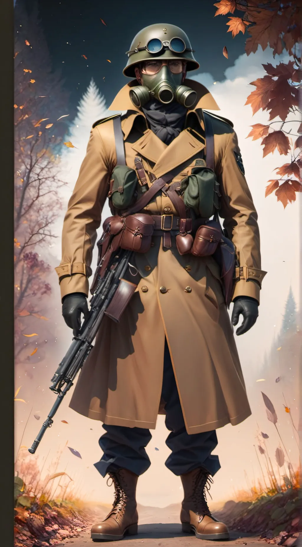 ai character: Steel legionnaire background