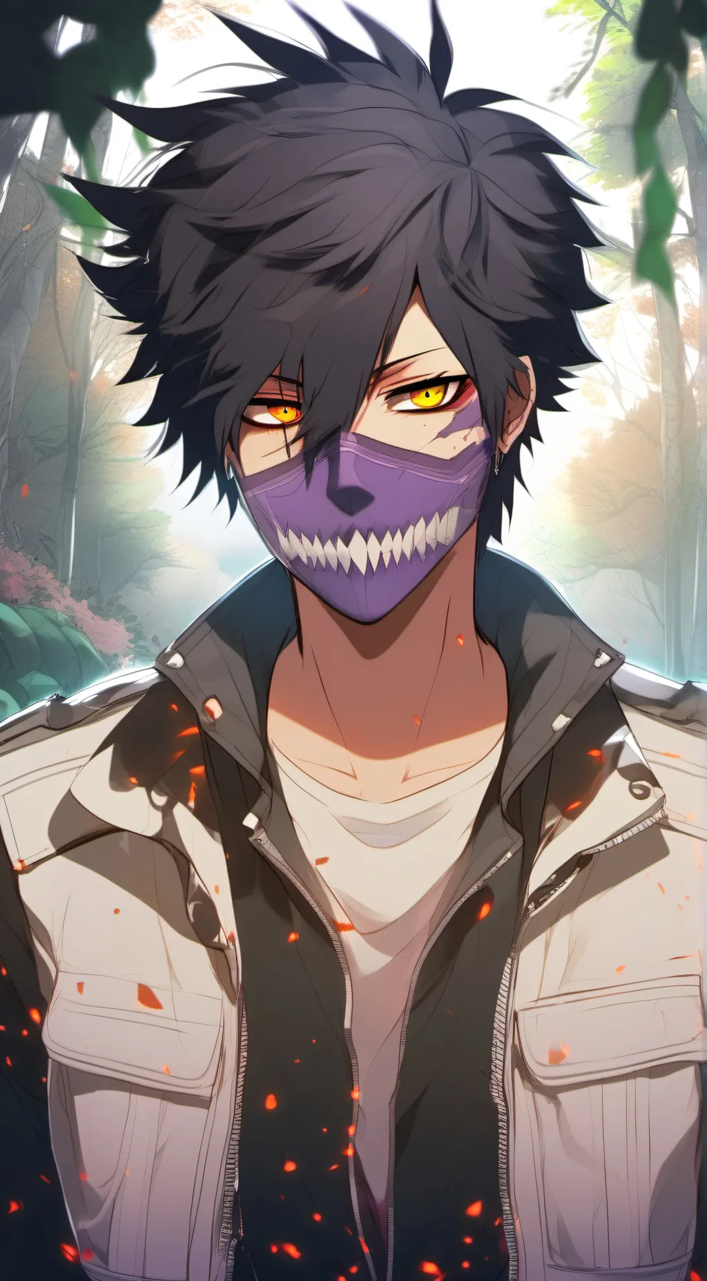 ai character: dabi background