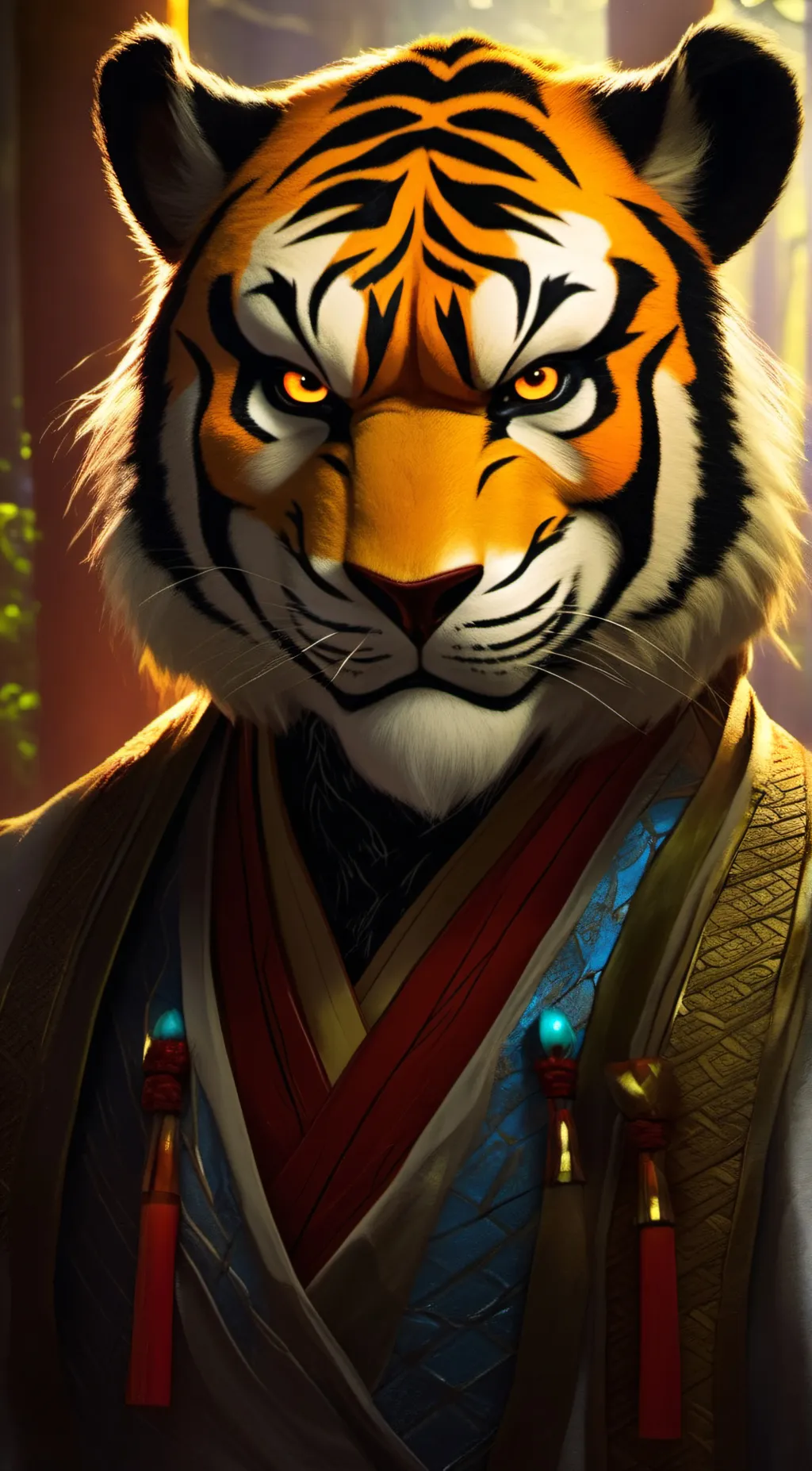 ai character: Tigress background