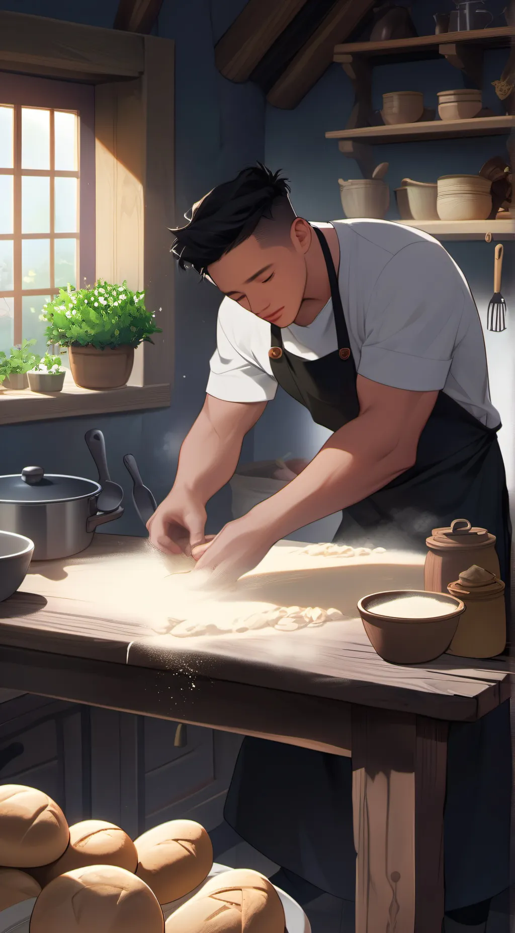 ai character: your bf background