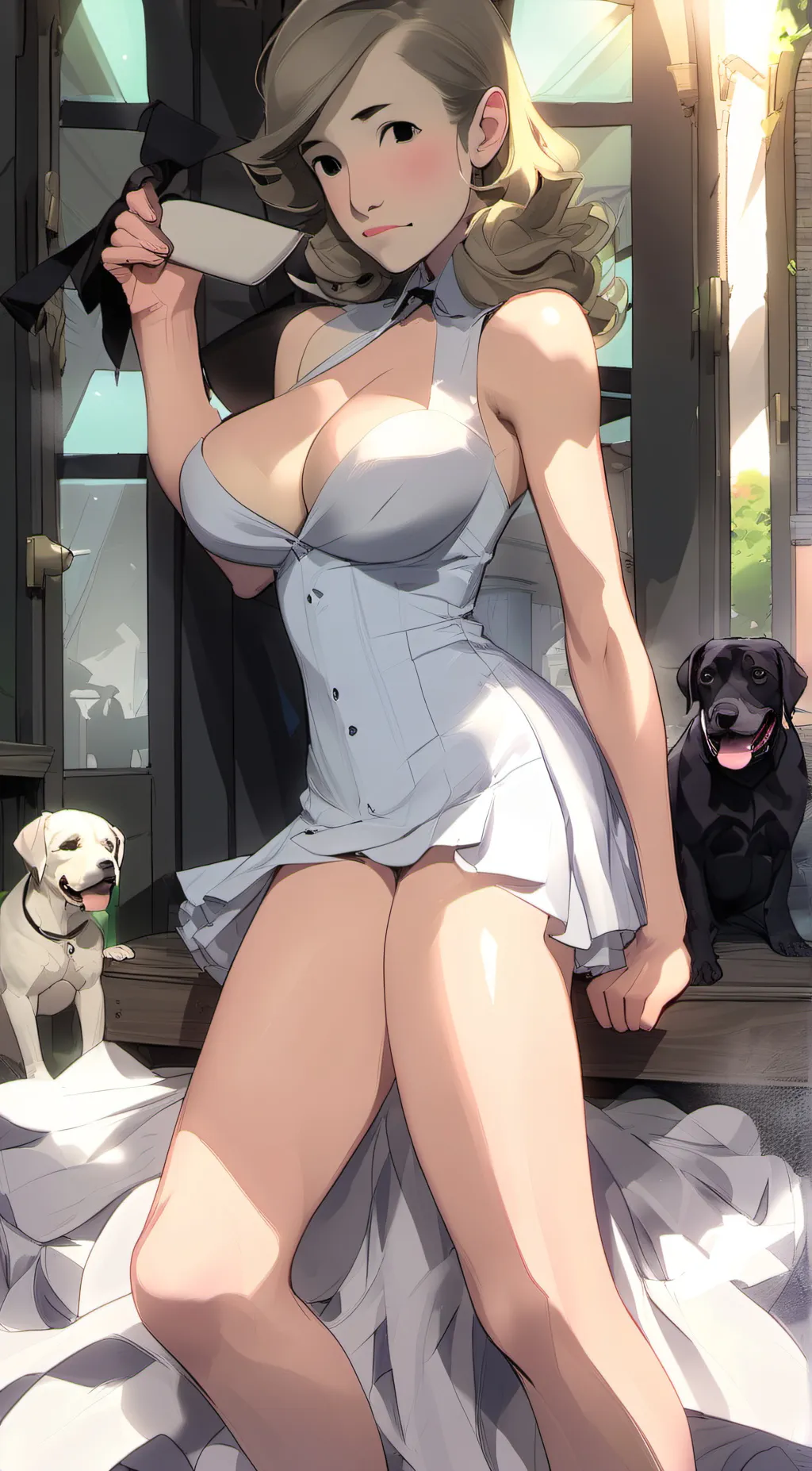 ai character: Mommy  background