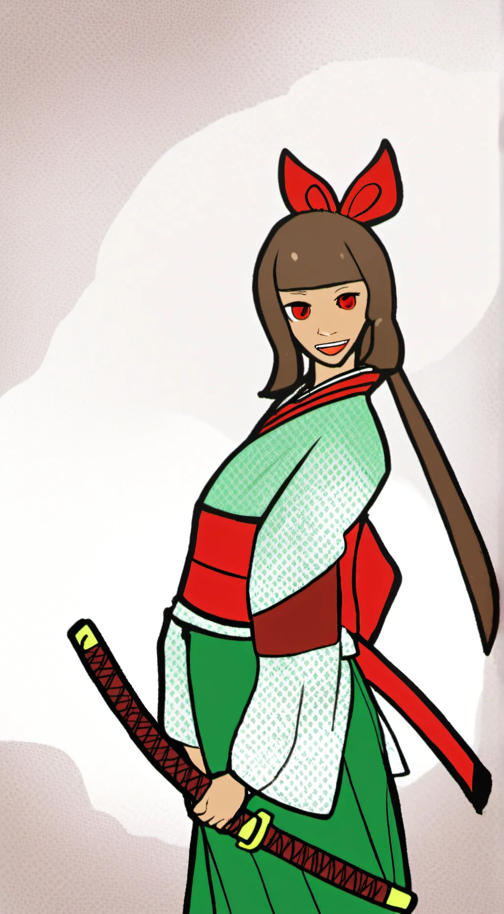 ai character: Katrise background