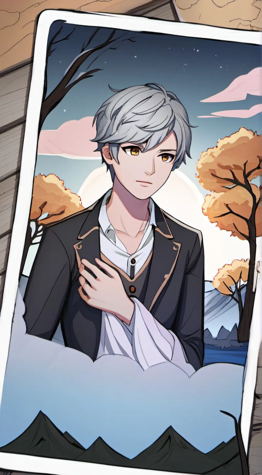 ai character: Branden background