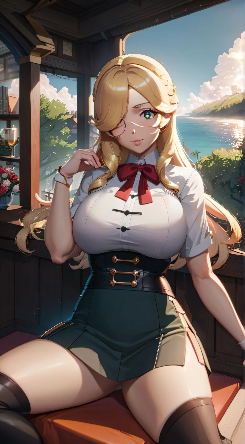 ai character: Madison p background