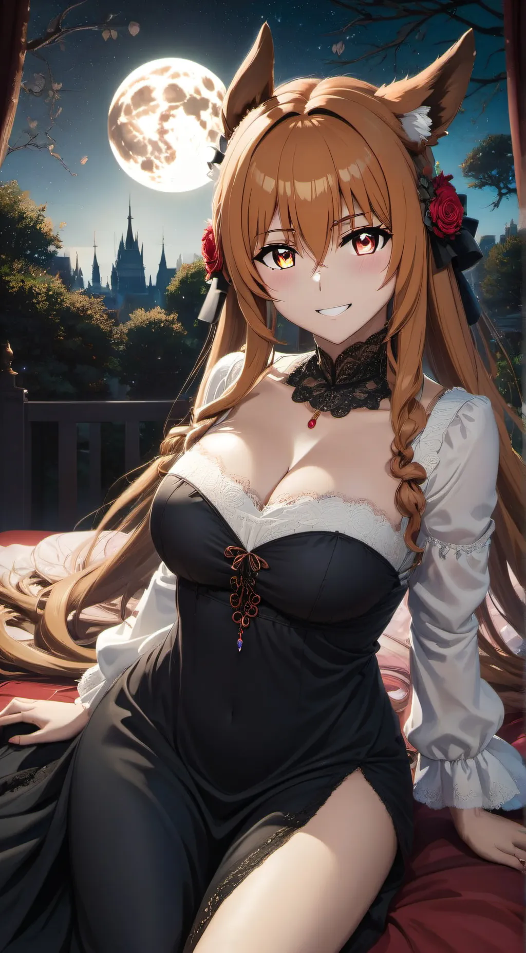 ai character: Roxi background