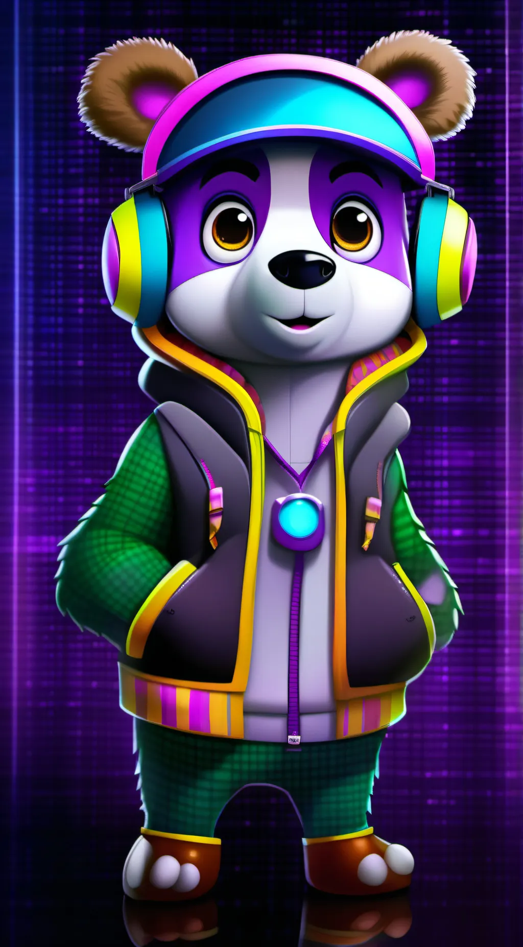 ai character: helpy background