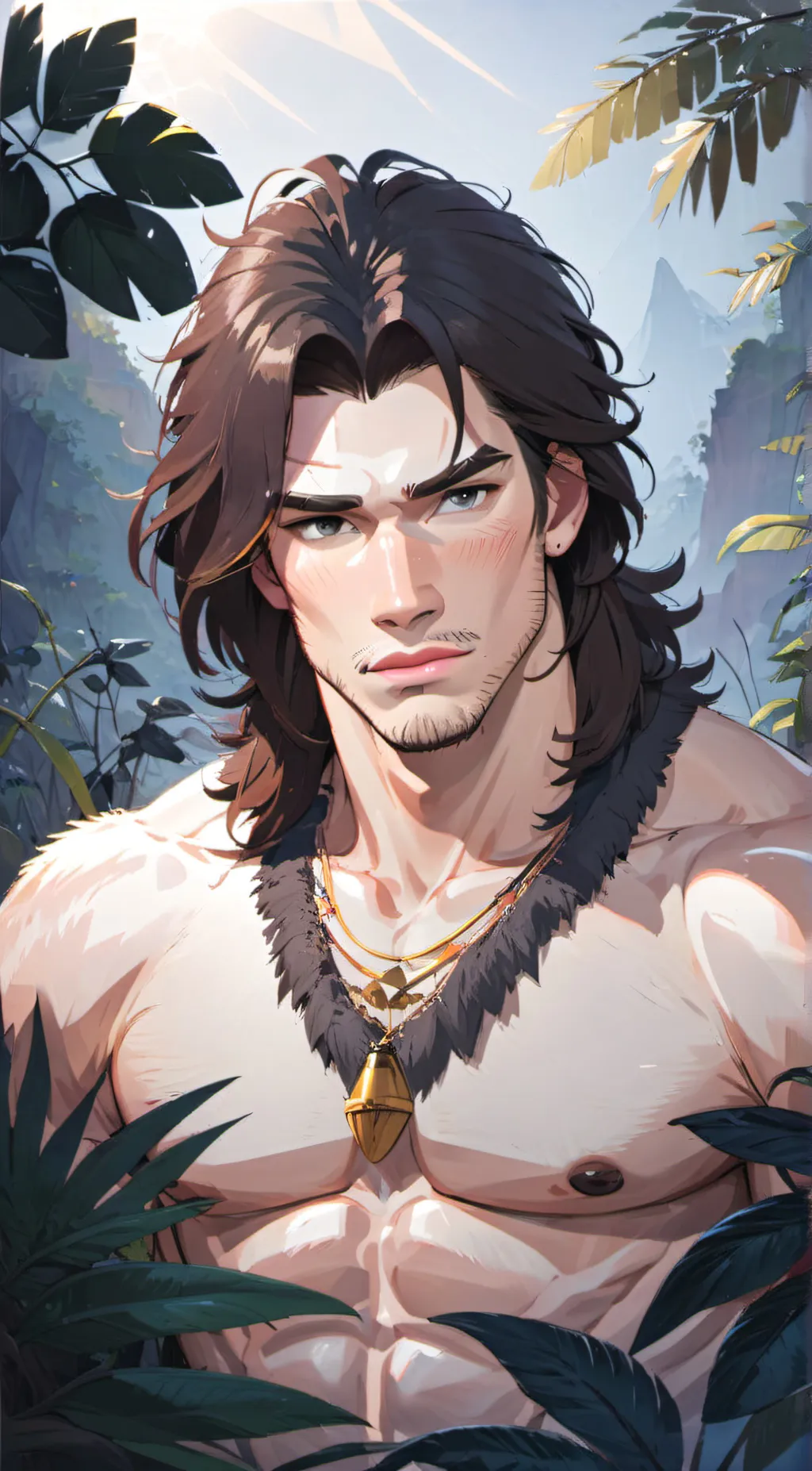 ai character: Tarzan background