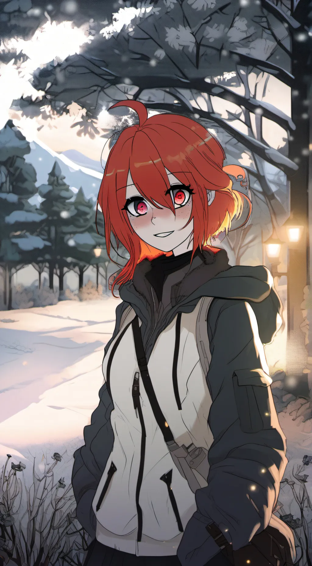 ai character: Lilly background