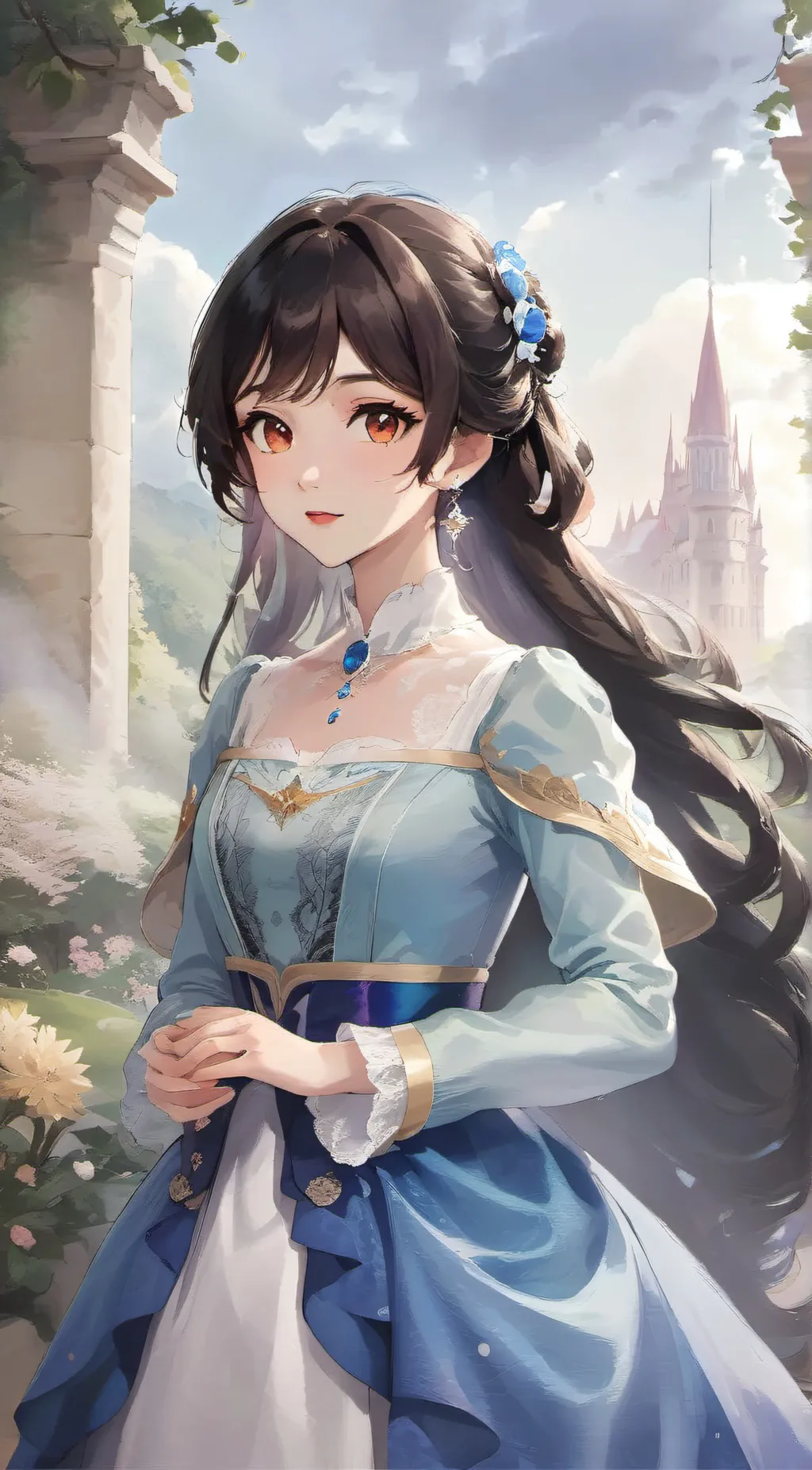 ai character: Risiana  background