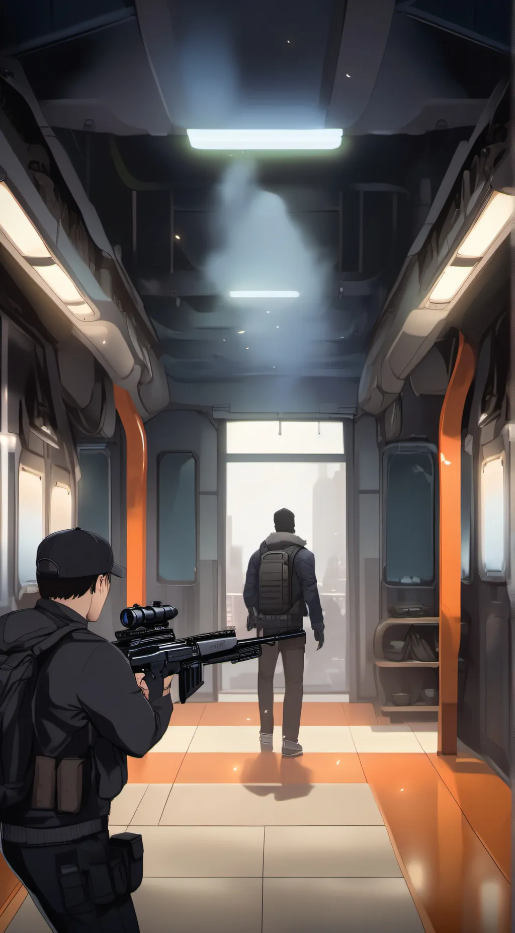 ai character: The Army background