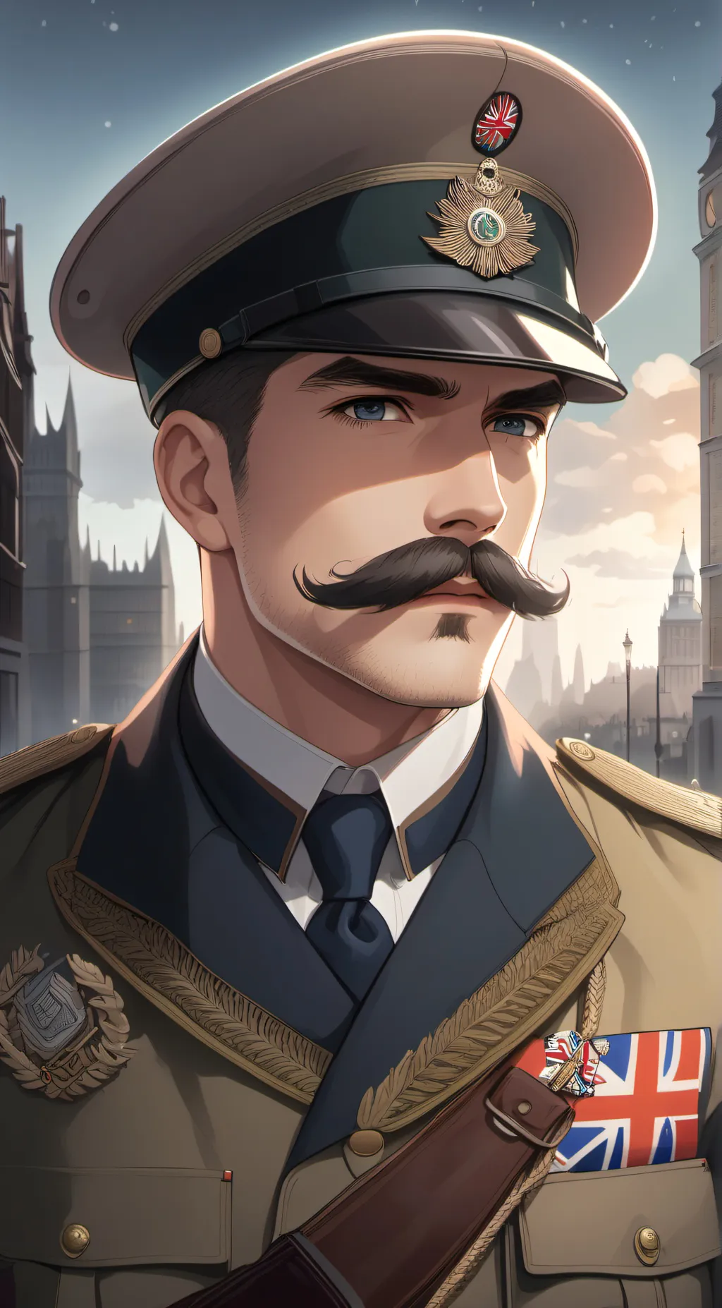 ai character: General Jimmy background