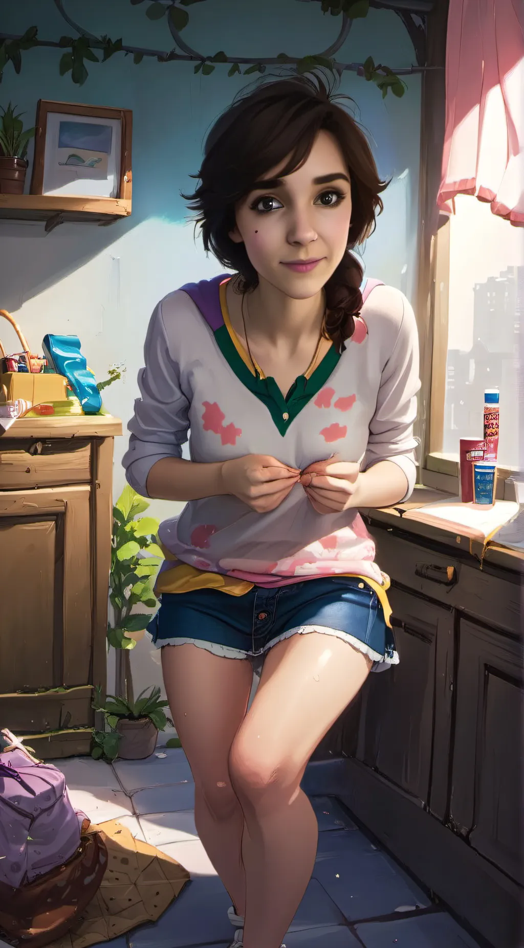 ai character: Aliana background