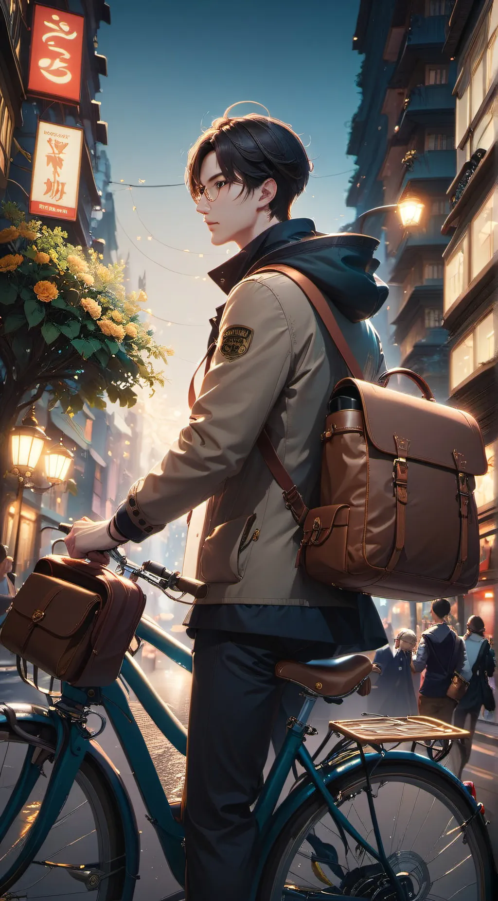 ai character: Deril Charmand background