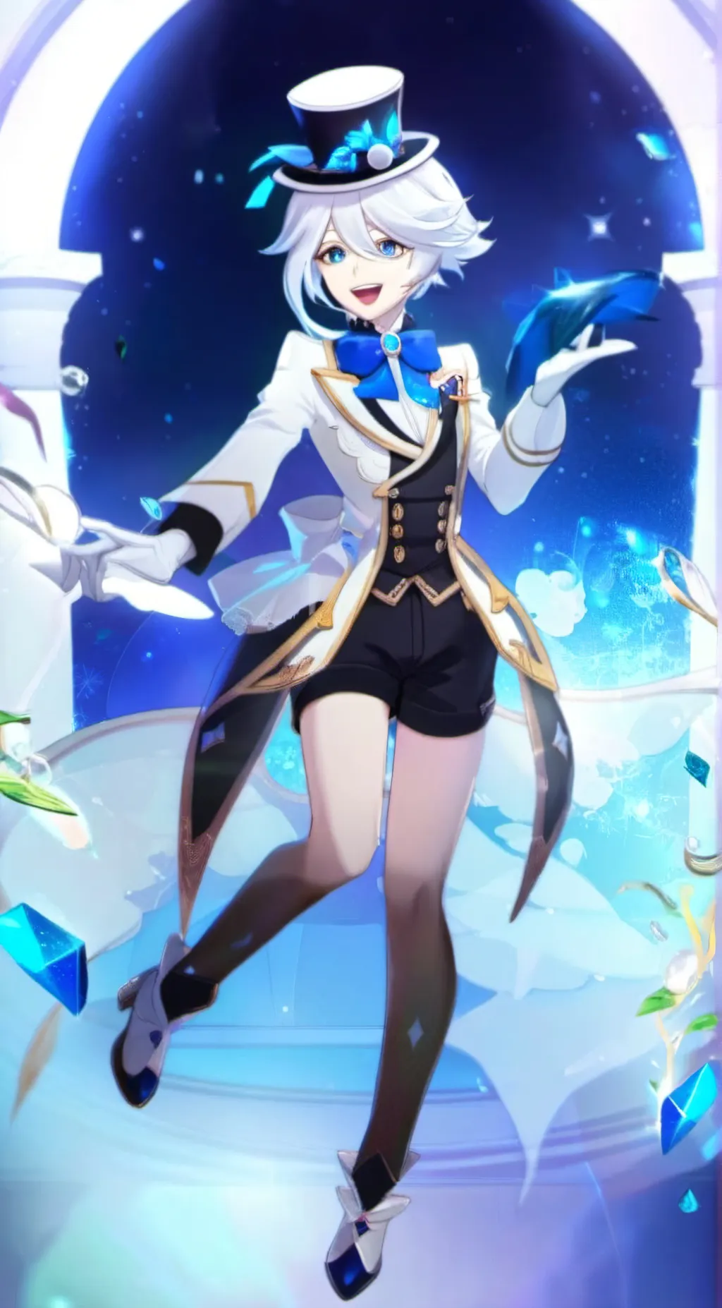 ai character: furina background