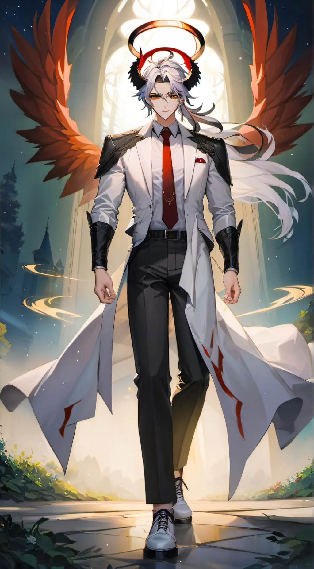 ai character: Aaron background
