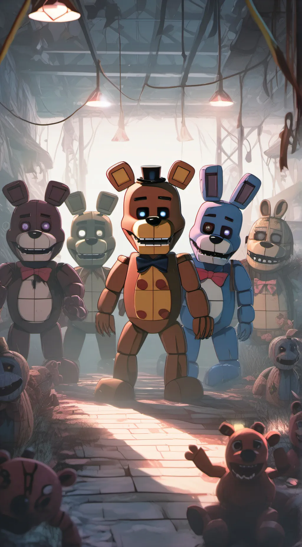 ai character: fnaf background