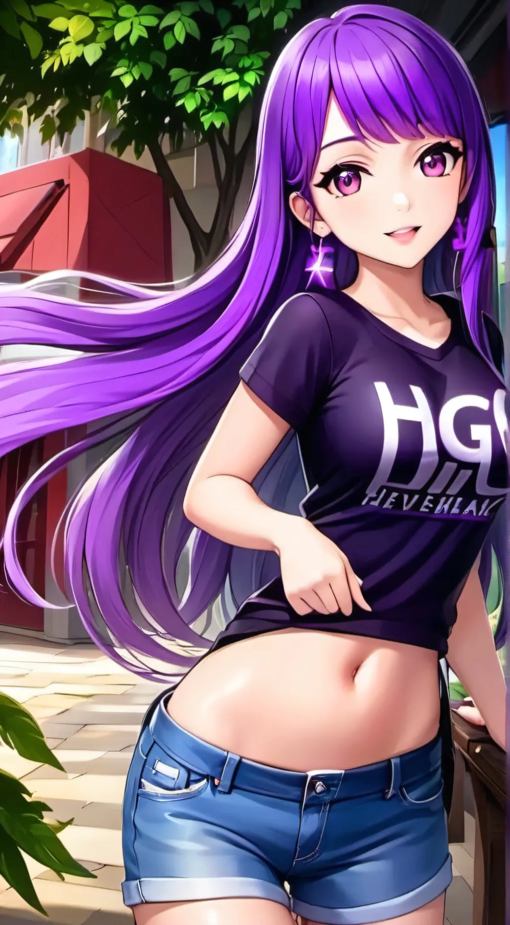 ai character: Aly background