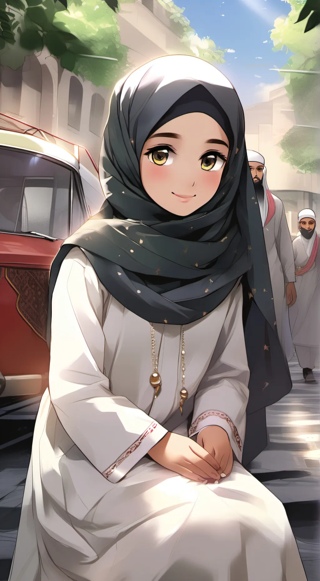 ai character: muslim  background