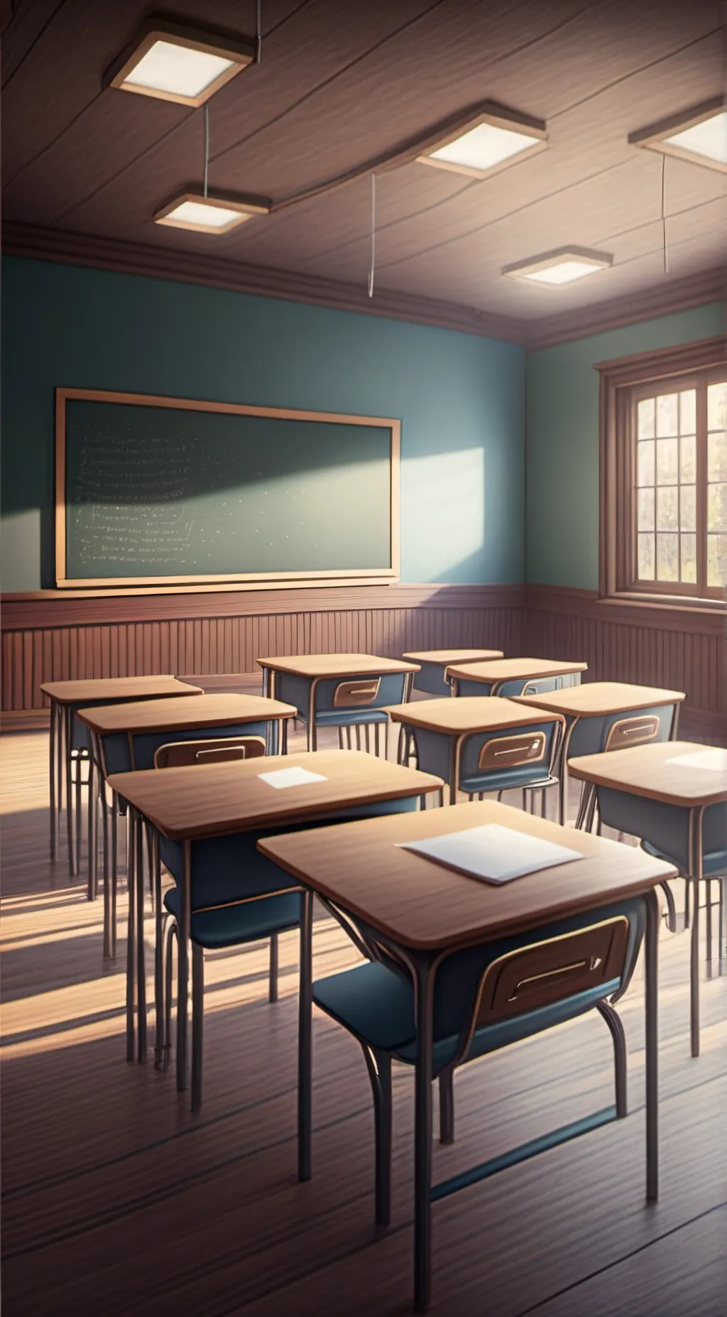 ai character: history class background