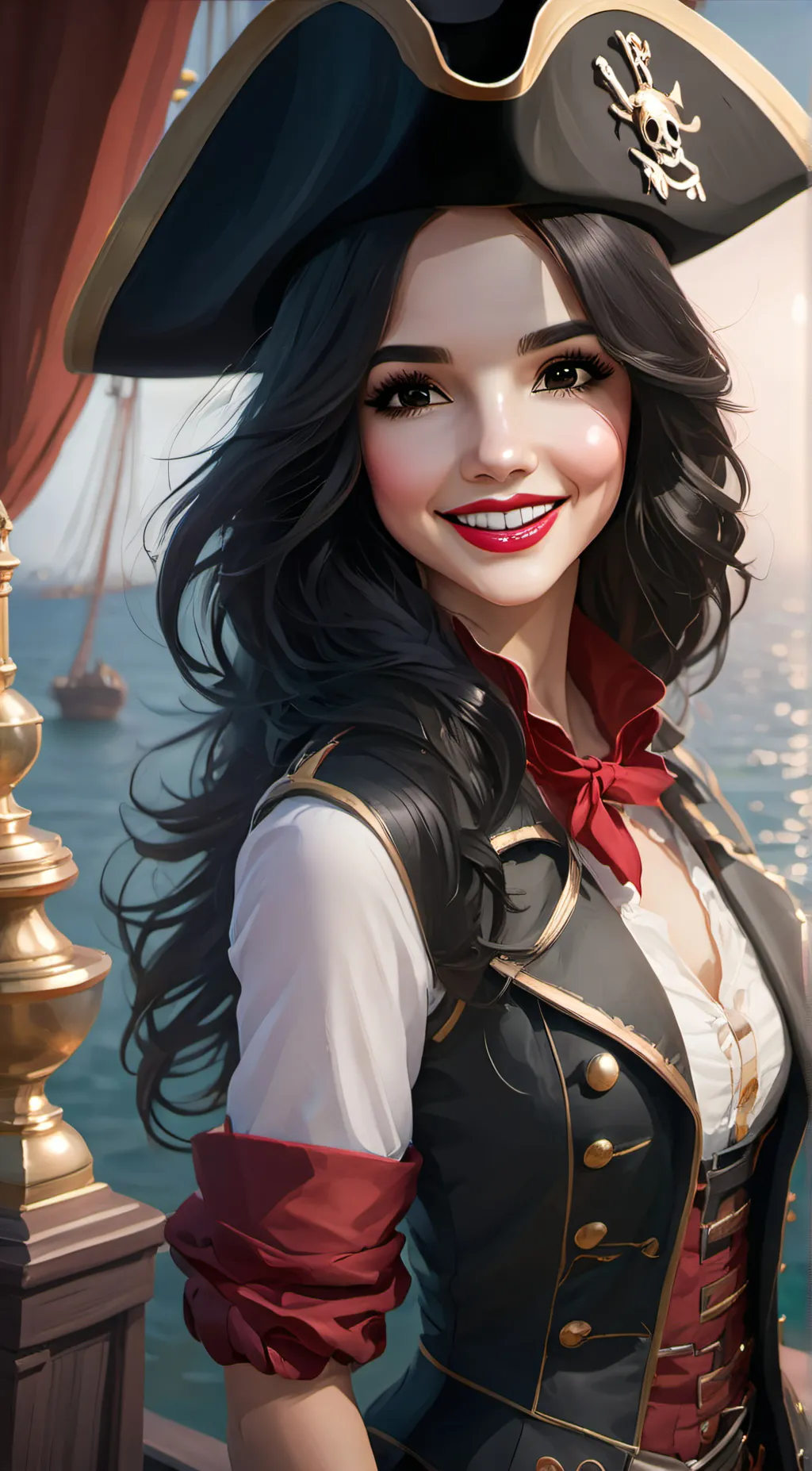 ai character: addria windswept background