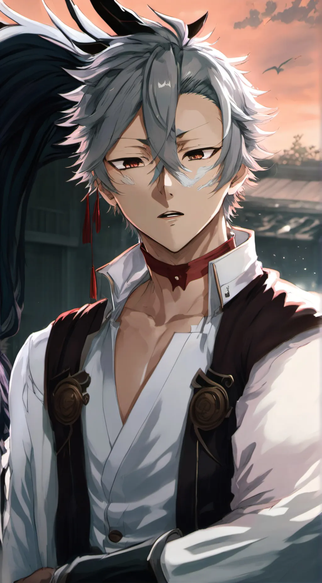 ai character: shinazugawi background