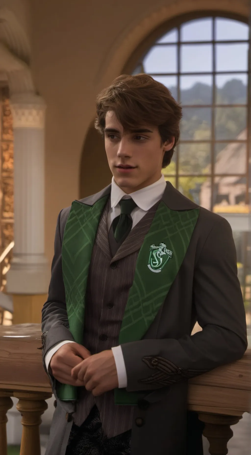ai character: theodore nott background