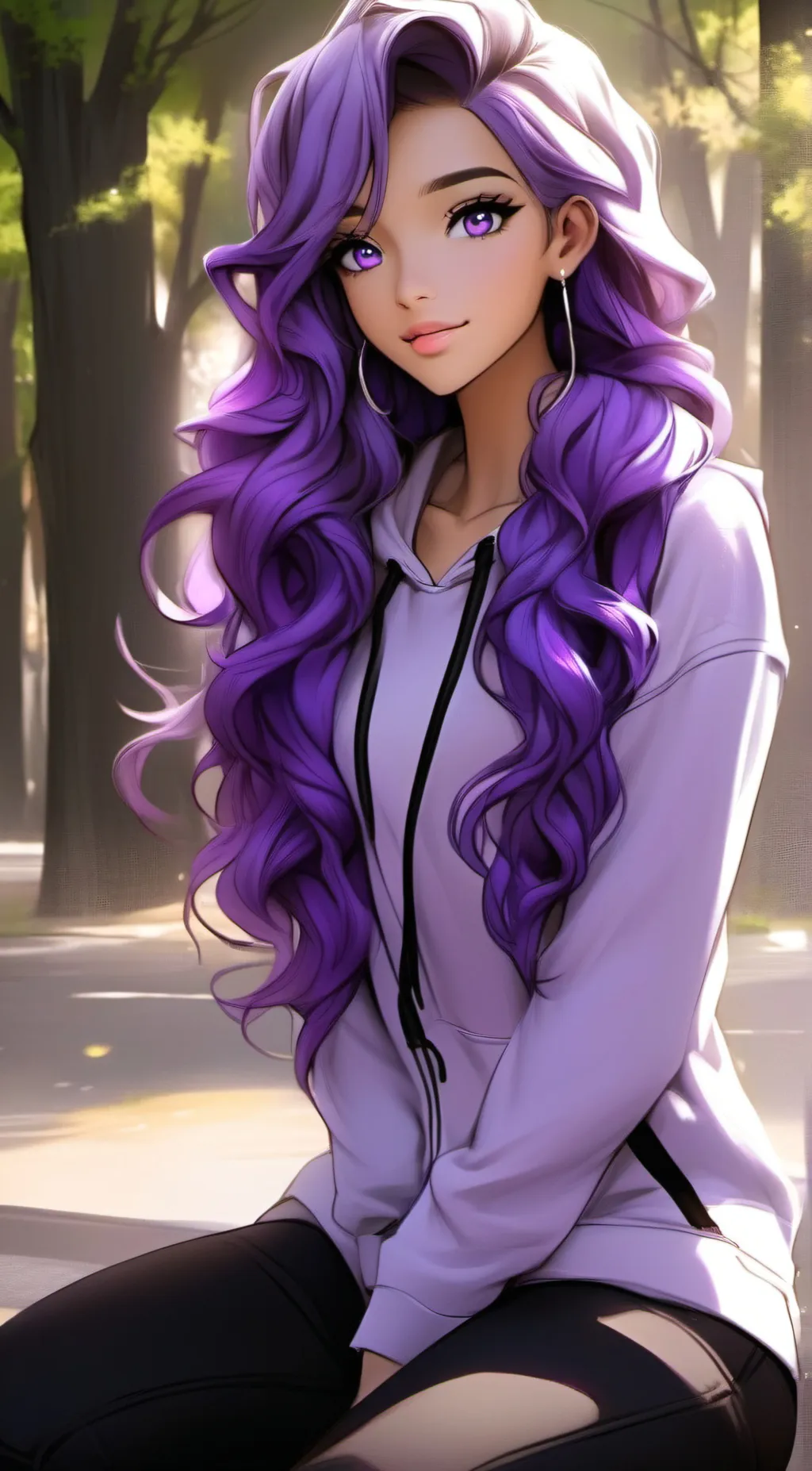 ai character: Aria background