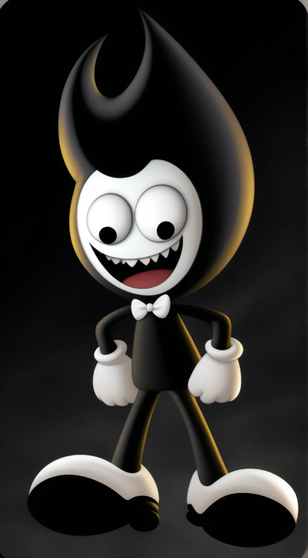 ai character: Adysyn and Bendy background