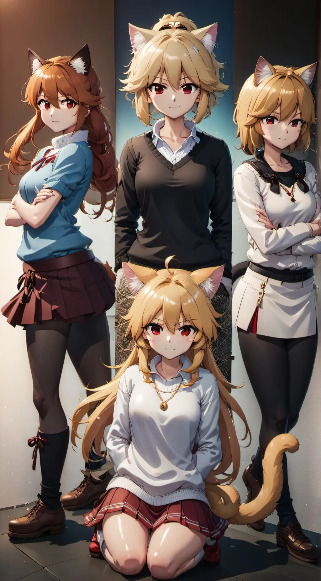 ai character: Censori/Luna/Yuki background