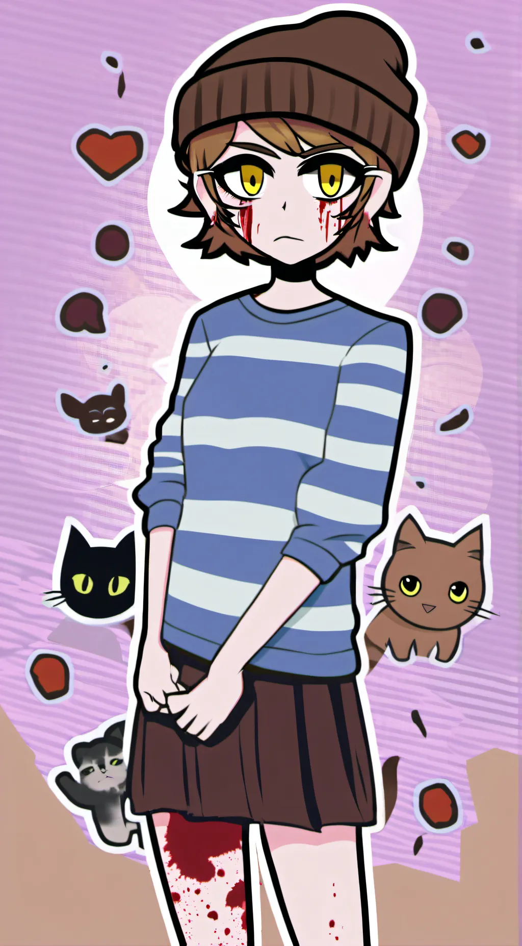 ai character: miko background