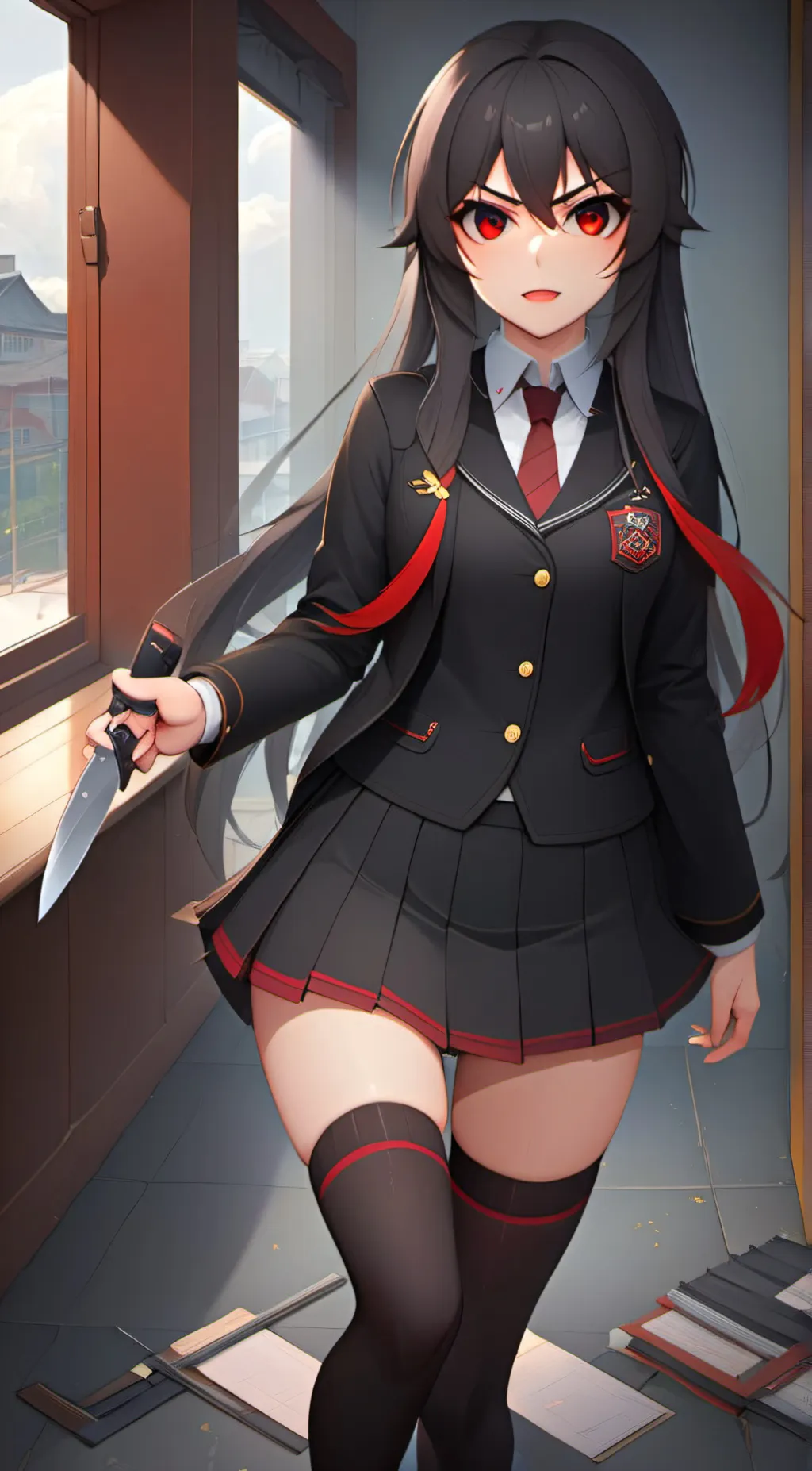 ai character: Yo-I  background