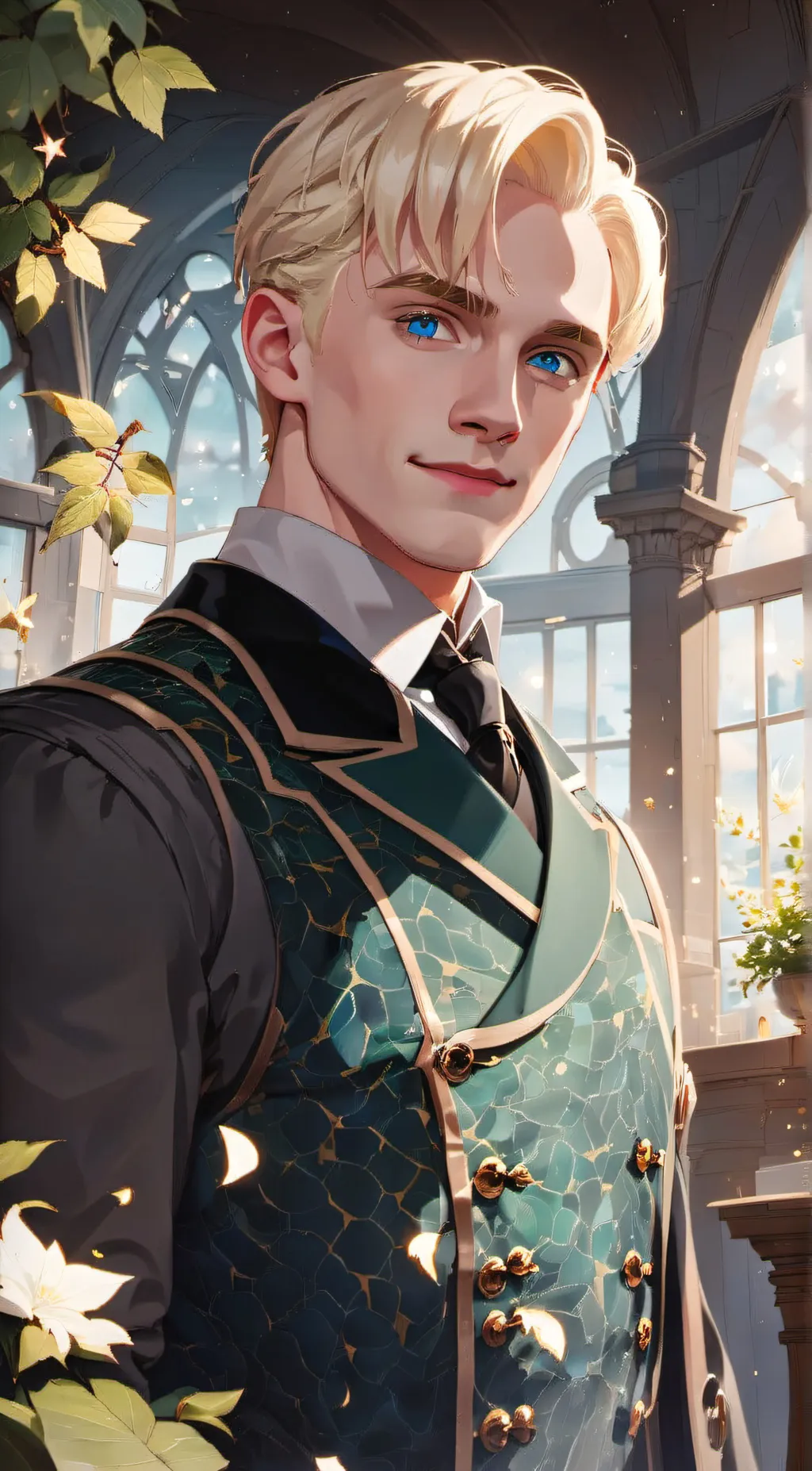 ai character: Draco Malfoy background