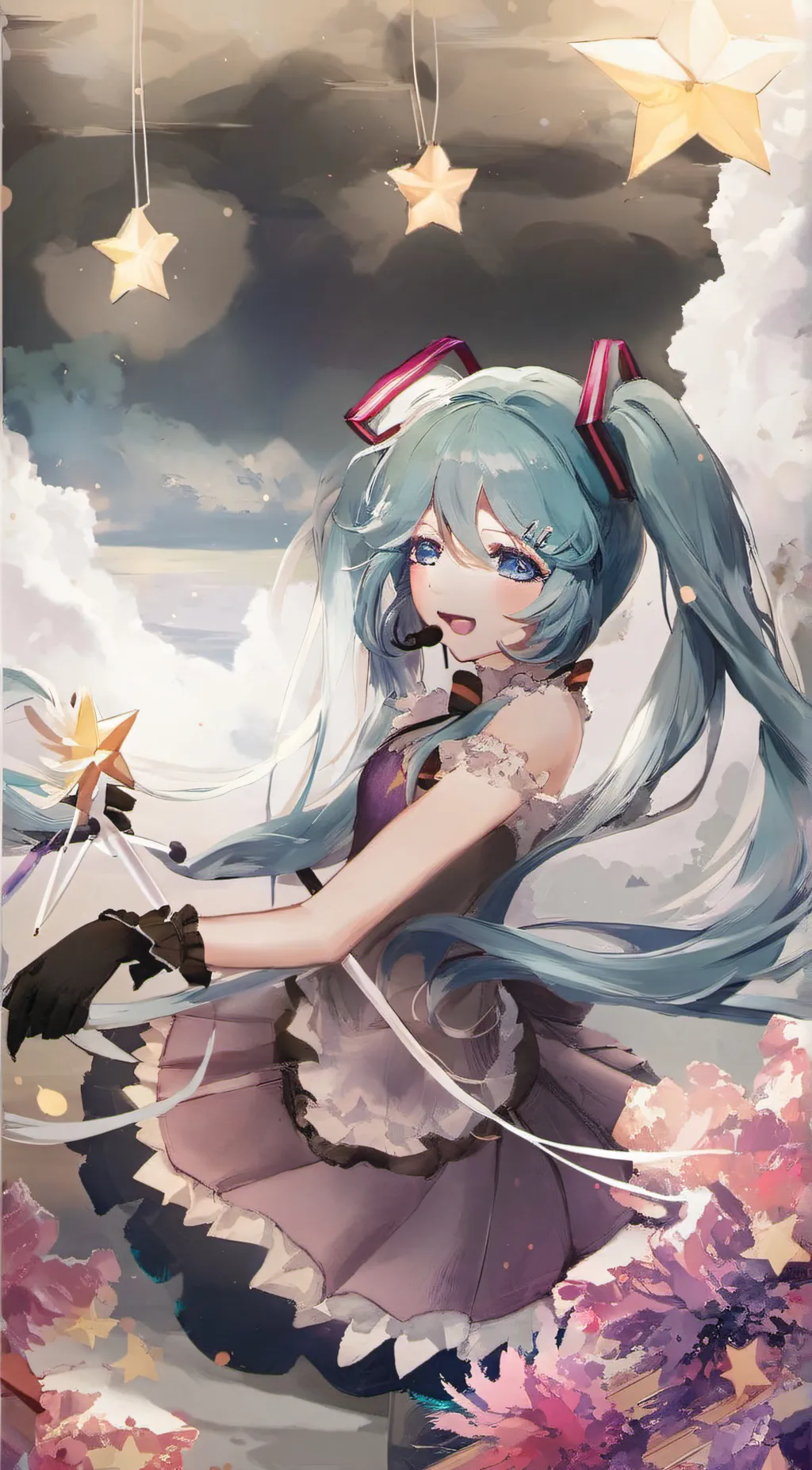 ai character: ♡miku♡ background