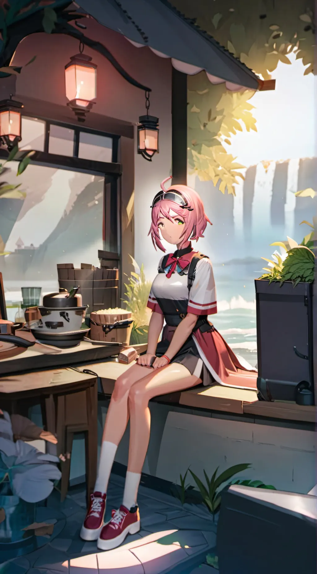ai character: Nasuke background