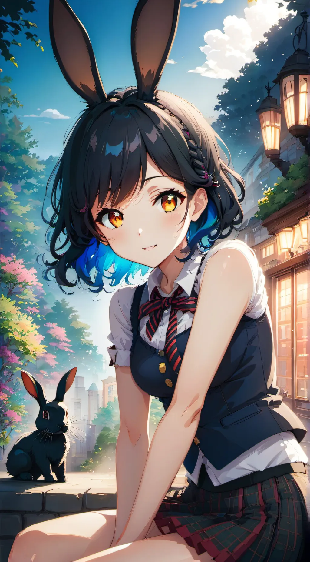 ai character: Yoritiga udizuma background
