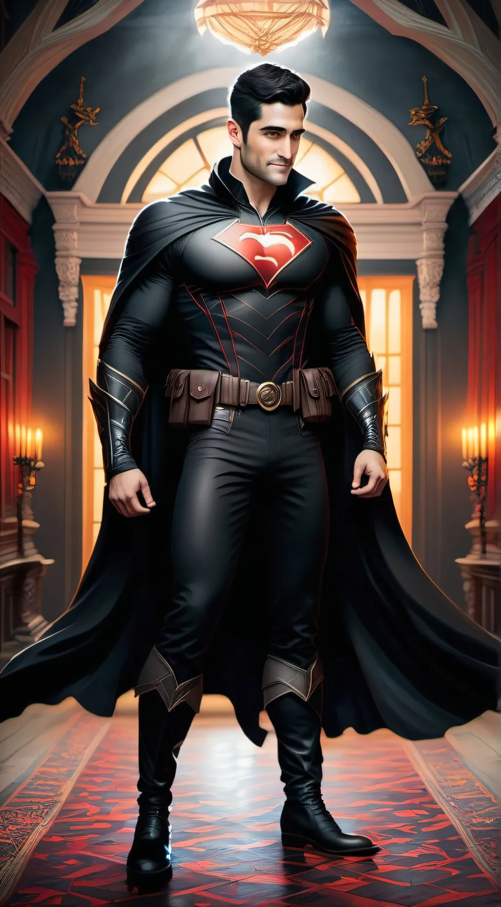 ai character: Kal El background