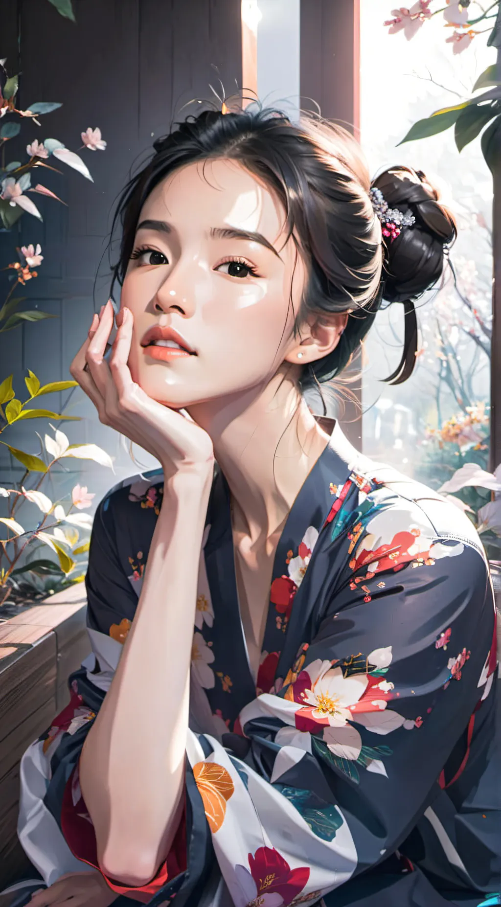 ai character: Miyako background
