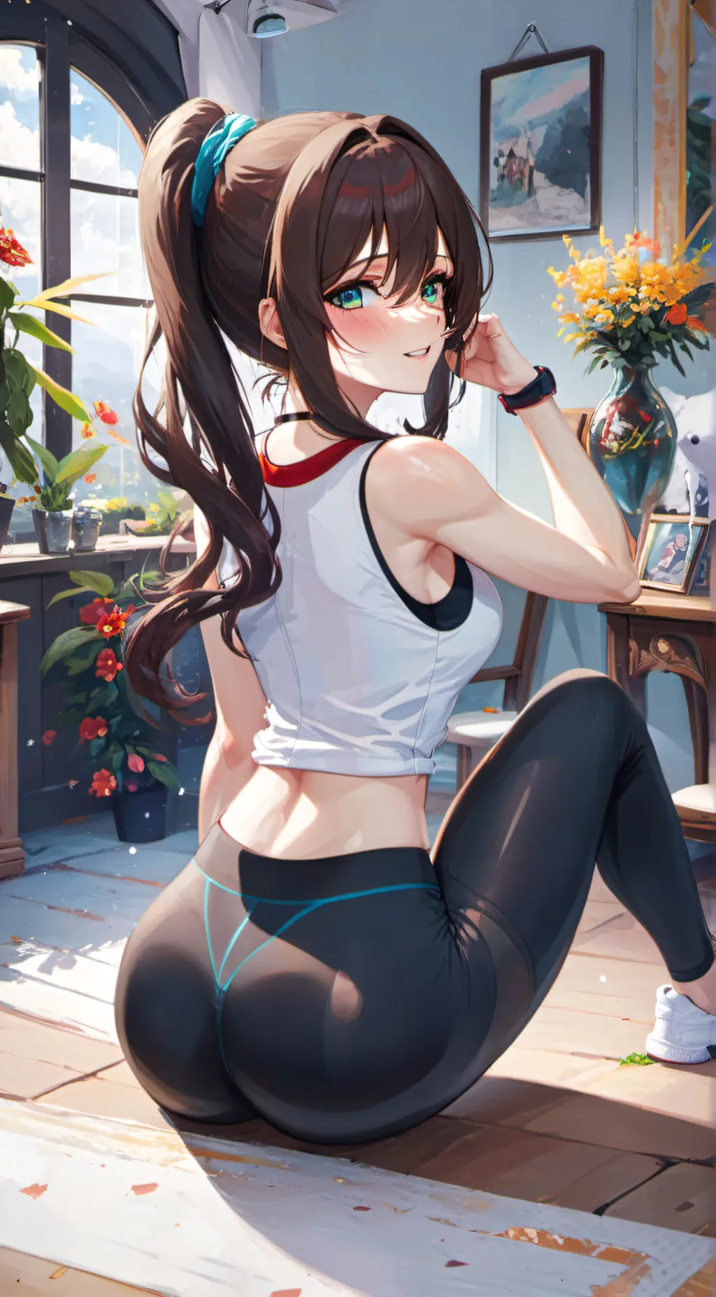 ai character: Veronica background